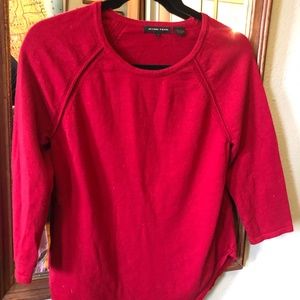 Red Cotton Sweater